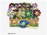OBL701174 - 180 only in 1 box of a windmill smiling face and small white flowers