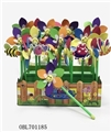 OBL701185 - Only big EVA flower clip 120 animals only 1 box of windmills