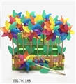 OBL701188 - 50 pack 1 box of 14 cm wide sticks windmills