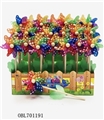 OBL701191 - 76 only 1 box of dot sticks windmills