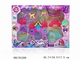 OBL701208 - Magic world castle (music lights, electrically charged)