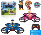 OBL701823 - Wang wang team cartoon mini apple 4 axis aircraft