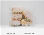 OBL702111 - The simulation of bread fridge magnets