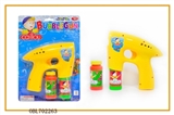 OBL702263 - Real ribbon blue light card by double bottle of water bubble gun