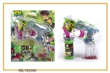 OBL702300 - Fan, transparent with light music BEN10 single bottle water bubble gun