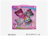 OBL702412 - 转盖小熊三层化妆品