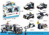 OBL702690 - 城市警察【6小款混】  626PCS