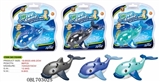 OBL703025 - Diving whale with lights