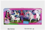 OBL703321 - 芭比姐妹饰品马