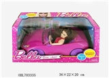 OBL703335 - 11寸活动关节带芭比车
