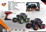 OBL703527 - 1:16 6轮四驱遥控越野攀爬车（2.4G遥控）包电配USB充电线