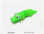 OBL703661 - Chain on the crocodile, 2 color orange