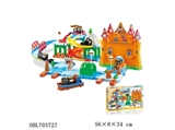 OBL703727 - Viking tribe electric train track