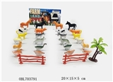 OBL703791 - 24 simulation animal set