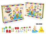 OBL703889 - A whirlwind gantry color mud ice cream