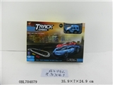 OBL704079 - 2只合金车跑车系列电动轨道