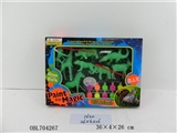 OBL704267 - 13 noctilucent oil only hold color wildlife series 5-8 wild animals water-based oil color accessorie