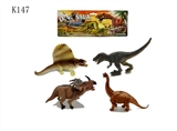 OBL704461 - 4 only 6 inch dinosaur suit