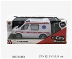 OBL704463 - 四通遥控救护车带2前灯（车身移印）