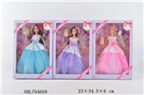 OBL704658 - 11寸实身时尚公主带衣服配件