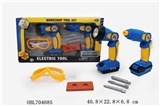 OBL704685 - Window box electric tool kit (with lights, AA4 grain, no electricity, 7 PCS)