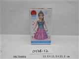 OBL704804 - Princess electric universal light music dance rotate 360 degrees