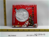 OBL704843 - 圆盘圣诞彩绘