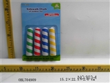 OBL704909 - White (small thread) chalk 4 pens