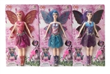 OBL704965 - 11 "real body butterfly wings beautiful faery strip light, multicolor assortments