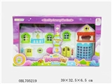OBL705219 - The bell sound dog barbie villa kit (with lights. Package 3 AG13 grain)