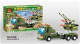 OBL705333 - Military blocks car