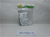 OBL705662 - 涂色圣诞袜袋装