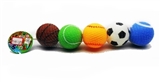OBL706179 - 五款搪胶BB叫球