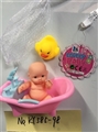 OBL706386 - 5.5寸表情娃娃配新浴池
