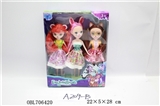 OBL706420 - 9寸实身童话高中娃娃三人装