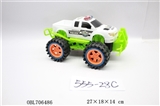 OBL706486 - Inertia off-road pickups a police car