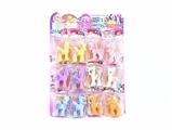 OBL707079 - 宝莉小马 12PCS配卡通贴纸 六款六色混装
