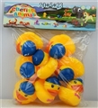OBL707229 - 搪胶小运动鸭（8只装）
