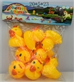 OBL707230 - 搪胶小美丽鸭（8只装）