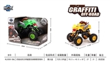 OBL707476 - 四驱动回力带避震怪兽攀爬车