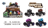 OBL707545 - 四驱动回力带避震怪兽攀爬车