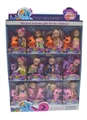 OBL708214 - High-grade PVC box of 12 only top grade 3.5 inch kelly dolls with 12 evade glue only elves pony
