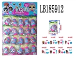 OBL708547 - 3.5 inch fingers monkey, unicorn single 95 mm ball boxes have three layers of shrink film