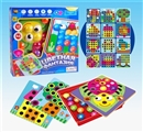 OBL708552 - Russian mushrooms nails puzzle (including 12 card)