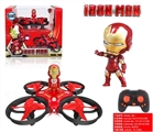 OBL708651 - Iron man cartoon mini apple 4 axis aircraft