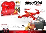 OBL708669 - Angry birds air gyro 33 cm 4 axis aircraft