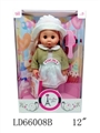 OBL708822 - 12寸12声少女穿鞋娃娃洋气套装