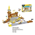 OBL708992 - 1 < project > ejection rail car park with plastic plane three car (slide)