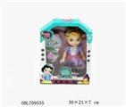 OBL709535 - 6款迪士尼公主,搪胶身体带音乐