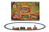 OBL709584 - 230 electric light music track train with Christmas special IC